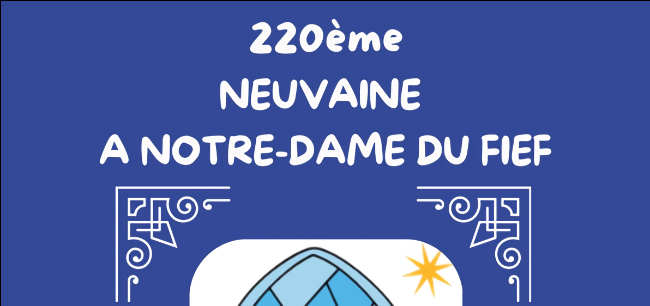 220ᵉ neuvaine à Notre-Dame du Fief