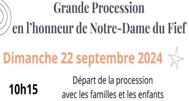 Grande Procession Notre-Dame du Fief