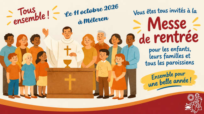 Messe de rentrée de la paroisse Saint-Benoît des Monts