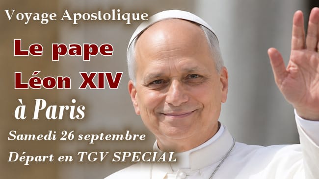 Visite Apostolique du Pape Léon XIV en France