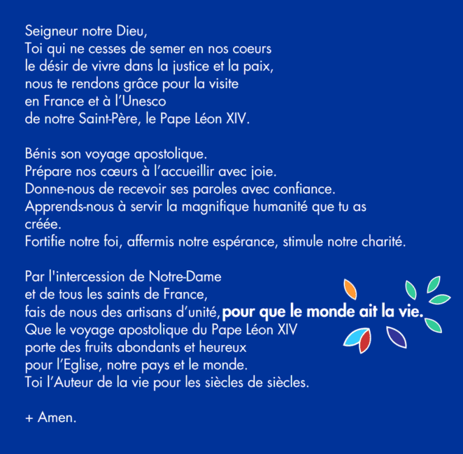 Priere du Pape